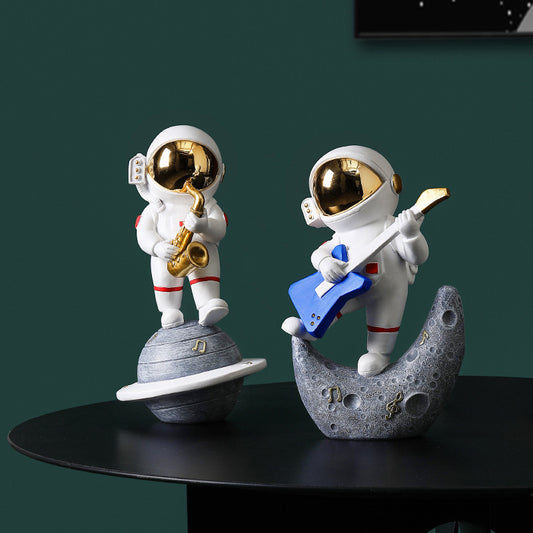 Home Decoration Accessories Nordic Resin Astronaut Figurines